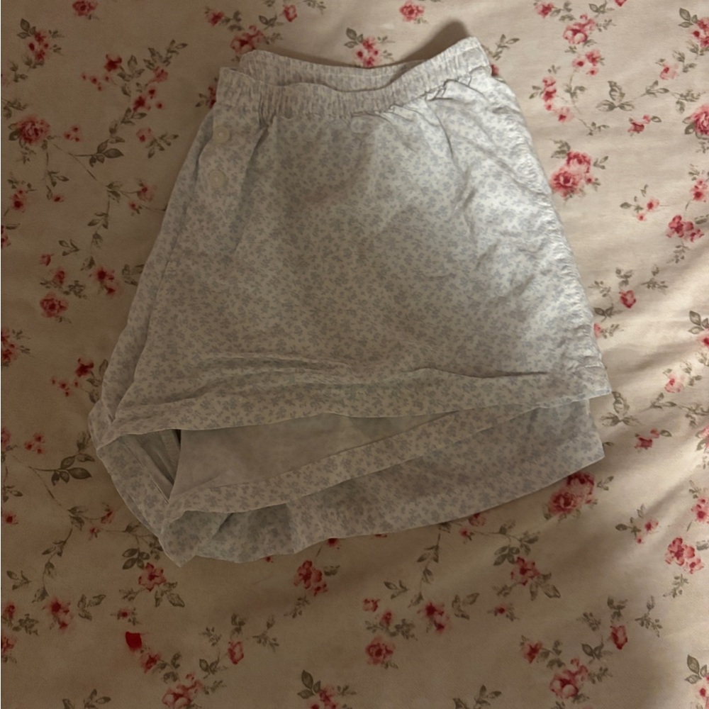 Floral blue/White John galt Women's shorts